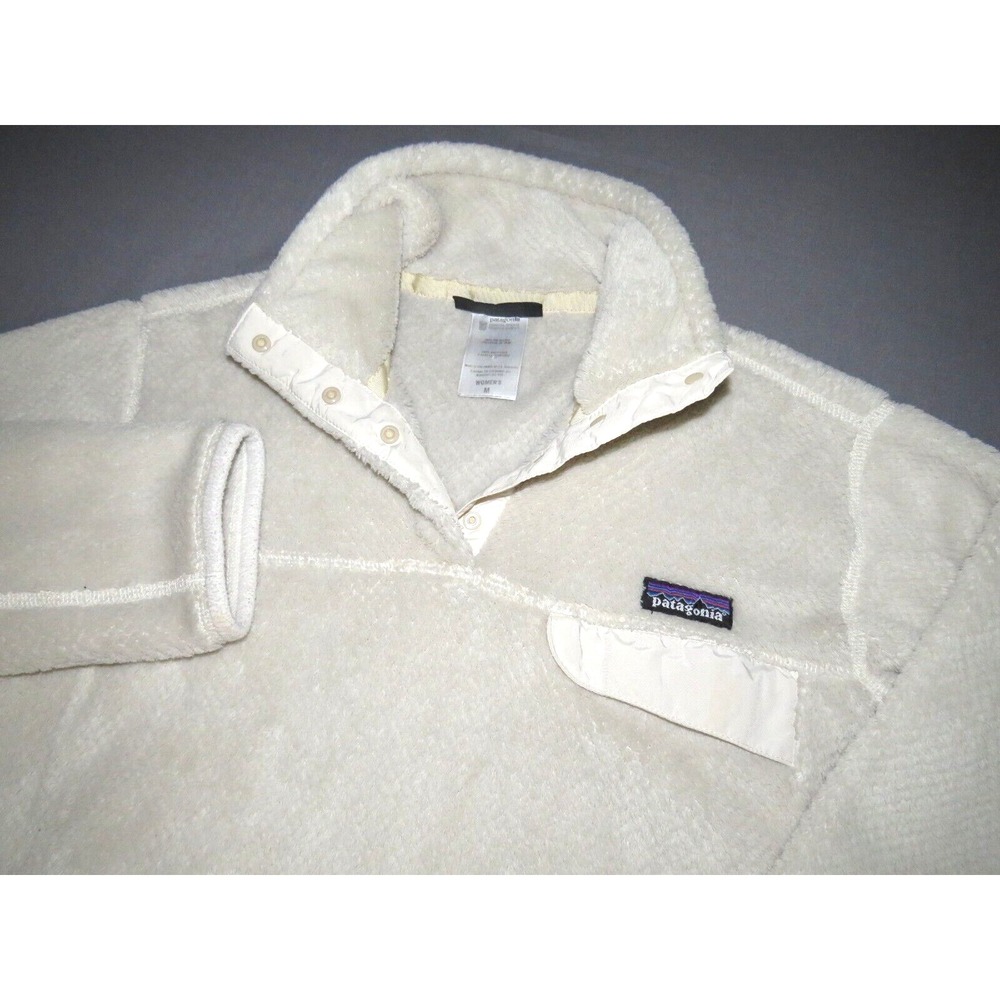 Patagonia Cream Sherpa Pullover Jacket